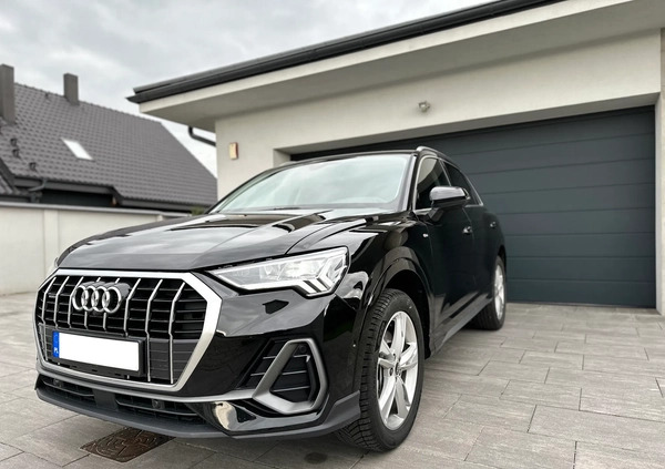 Audi Q3 cena 156900 przebieg: 44000, rok produkcji 2021 z Gostyń małe 379